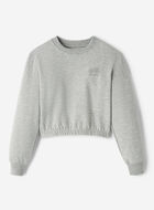 Girls Cozy Cinched Crew Sweatshirt
