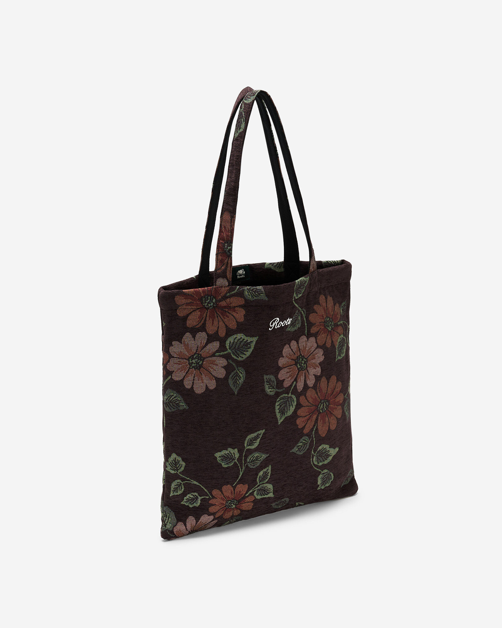 Floral Jacquard Tote