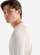 Waffle Long Sleeve Henley