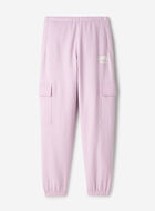 Pantalon cargo molletonn&eacute; en coton biologique Cooper