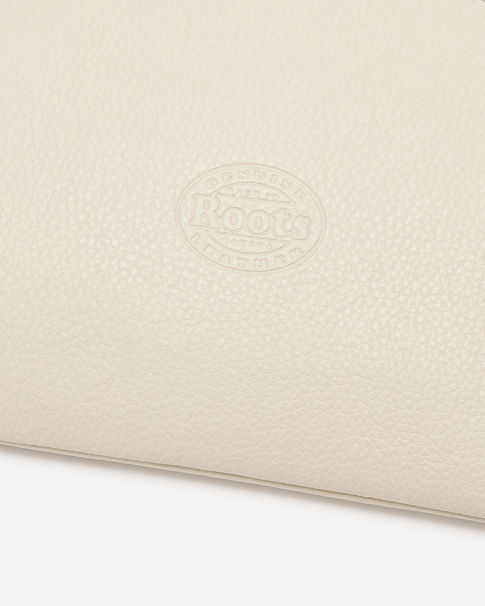 Grande pochette à glissière Cabane en cuir Cervino