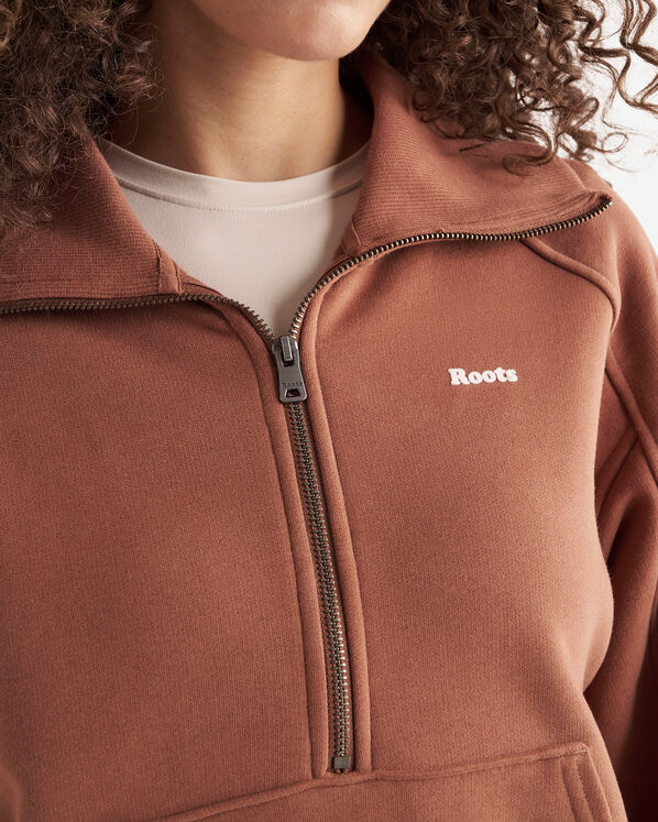 Summer Cloud Half Zip Sweatshirt