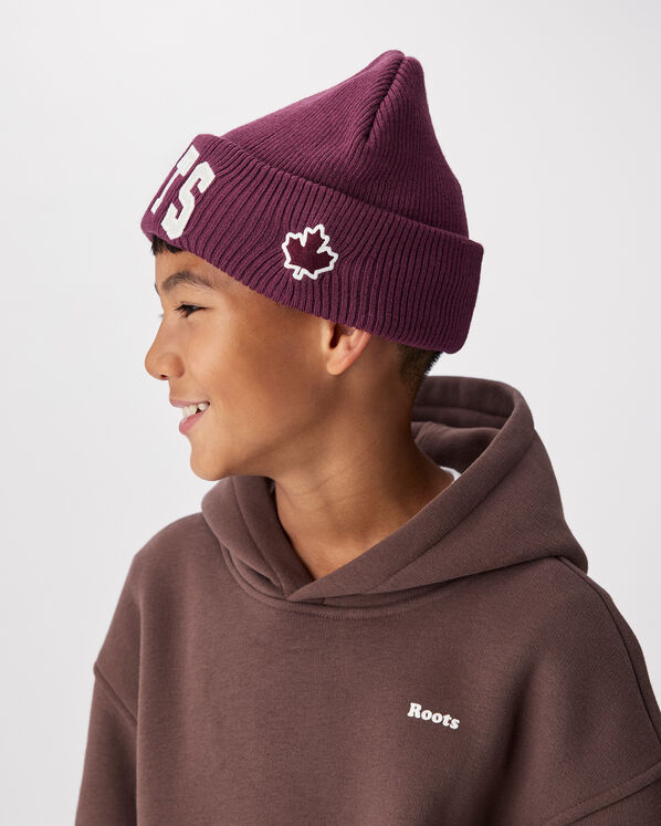 Tuque appliqu&eacute; Roots pour enfants