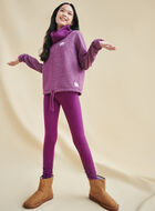 Legging douillet froncé pour filles