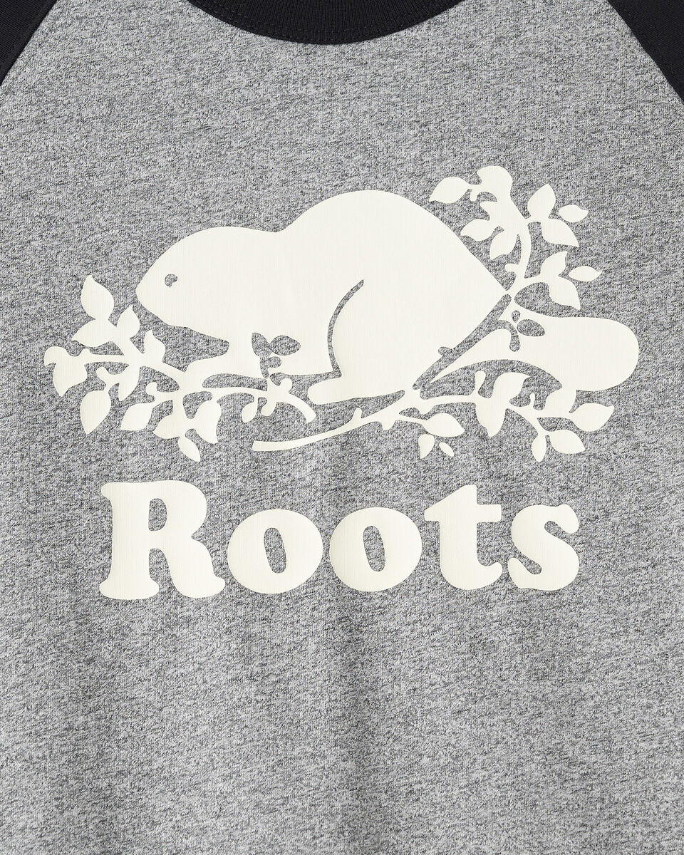 T-shirt style baseball Cooper en coton bio pour enfants