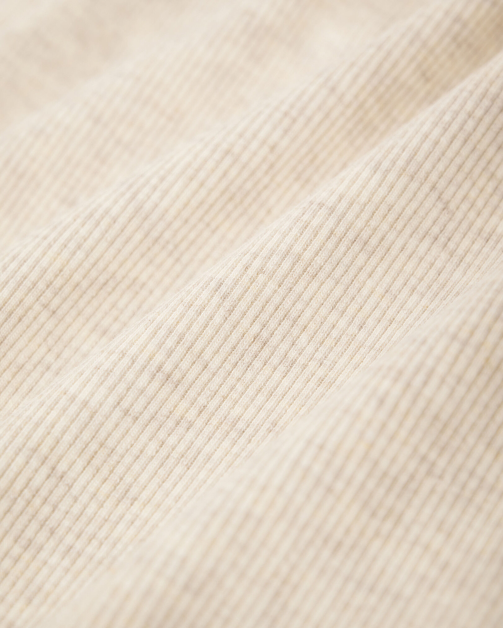 Chandail henley ajusté à manches longues en tissu côtelé Roam