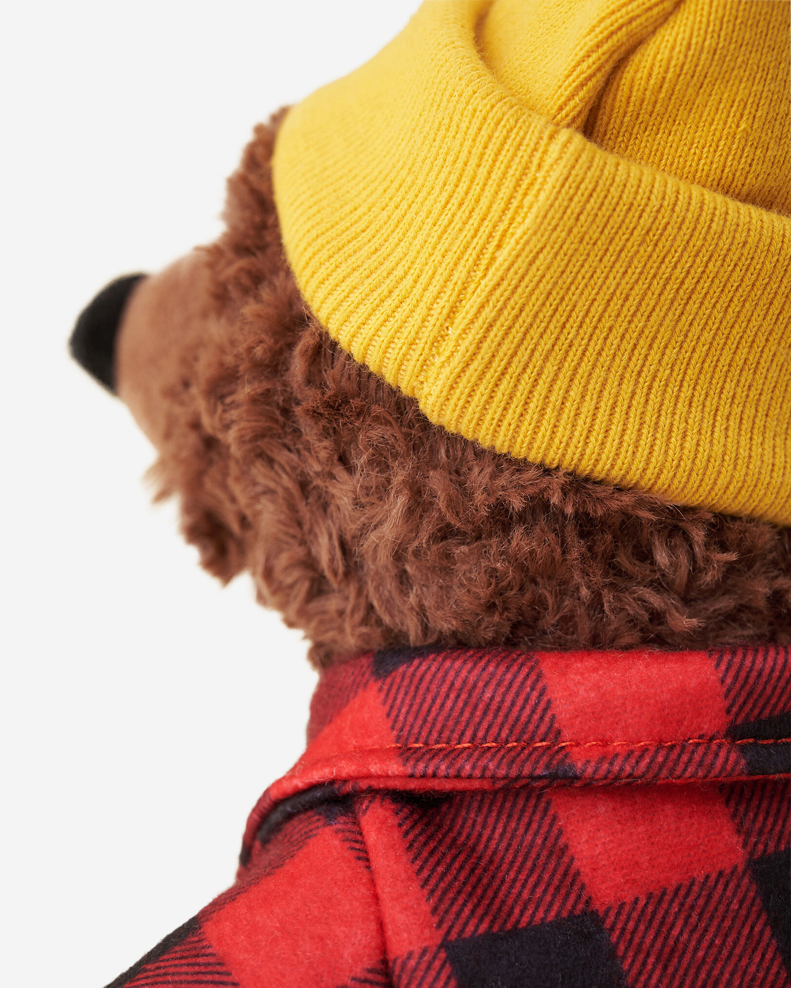 Park Plaid Beaver Stuffie