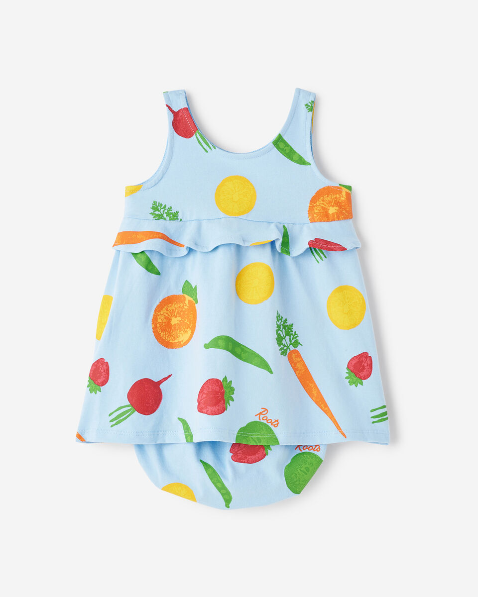 Baby Garden Print Babydoll Dress