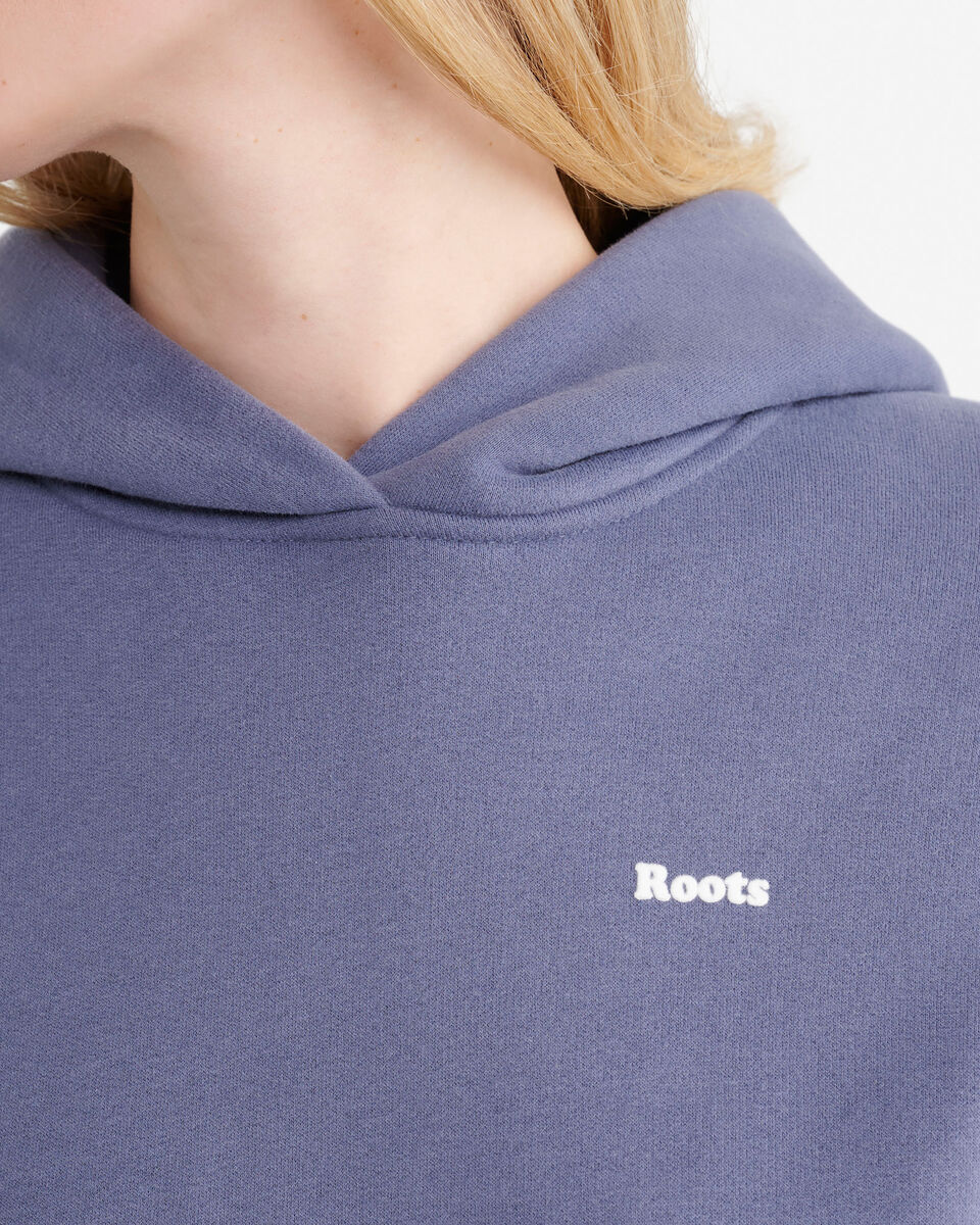 Chandail &agrave; capuchon en molleton nuage