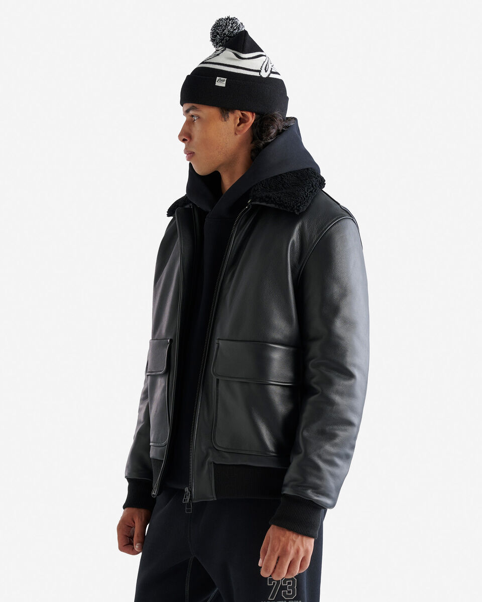 Leather Aviator Jacket