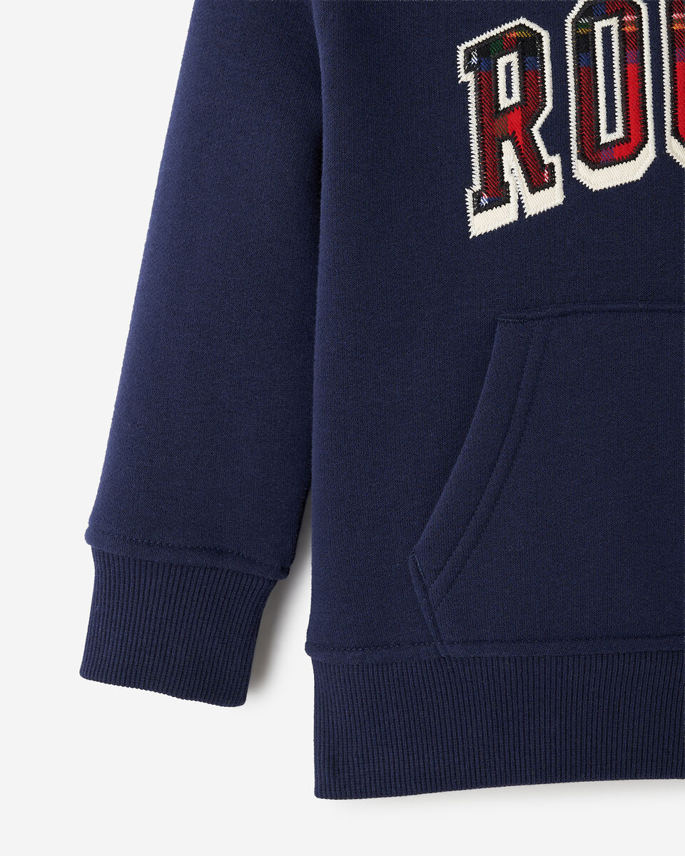 Toddler Plaid Applique Hoodie