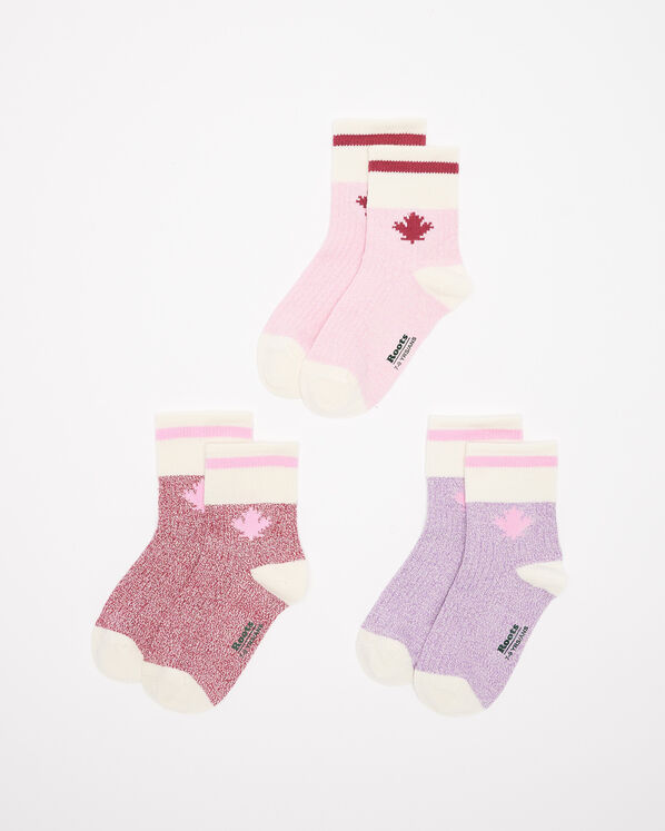 Kids Cabin Maple Sock 3 Pack