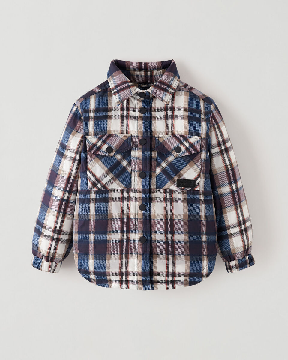 Kids Puffer Shacket
