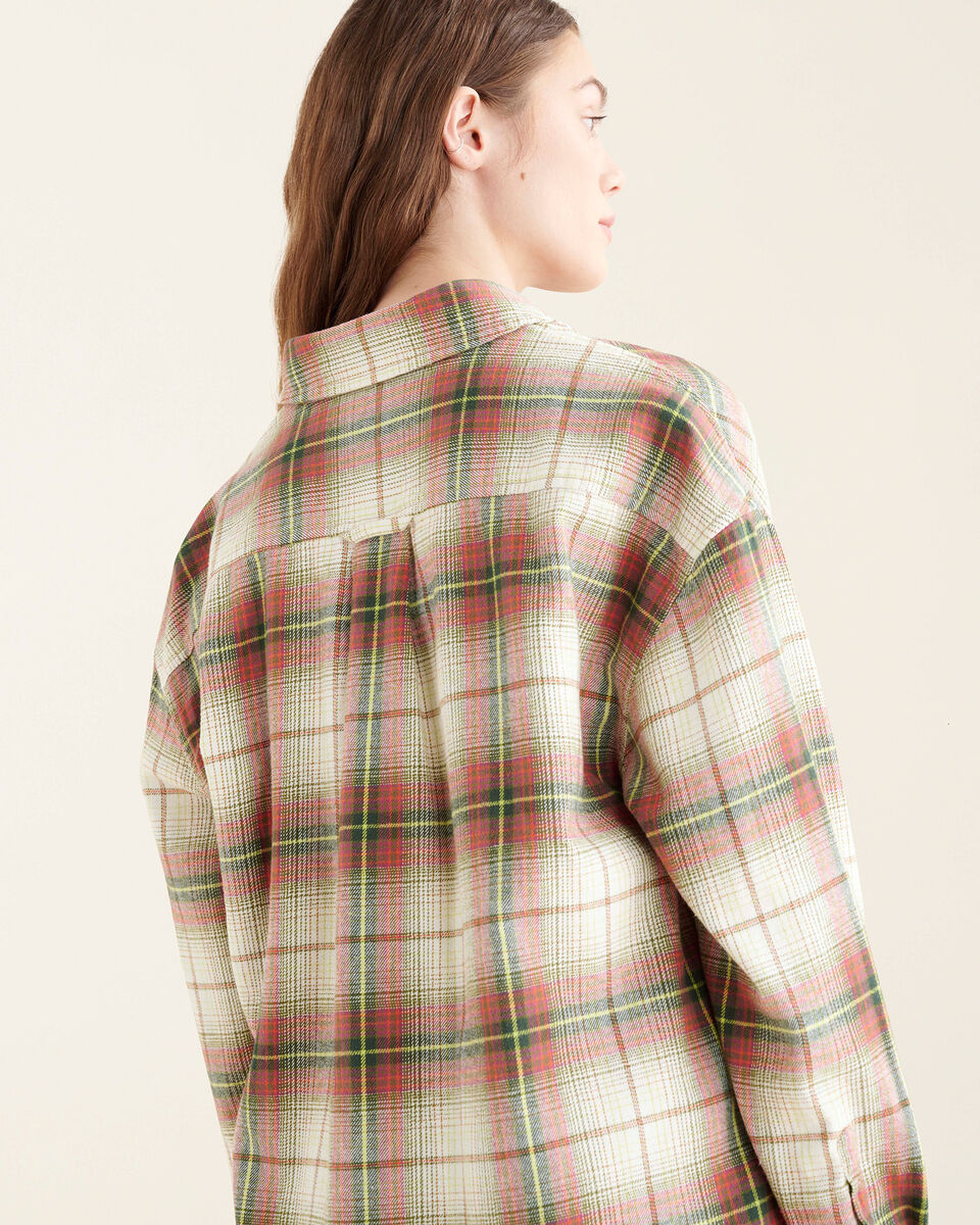 Chemise surdimensionnée en flanelle Roots x alder 