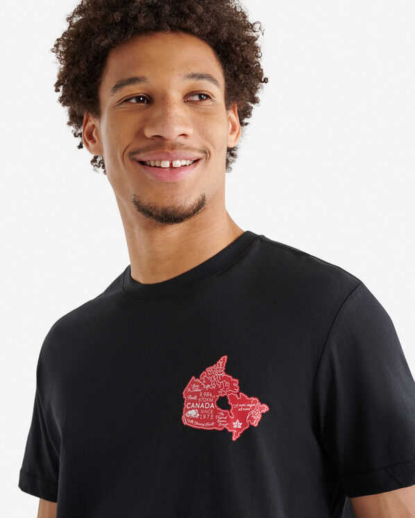 Mens Geography Of Canada T-Shirt