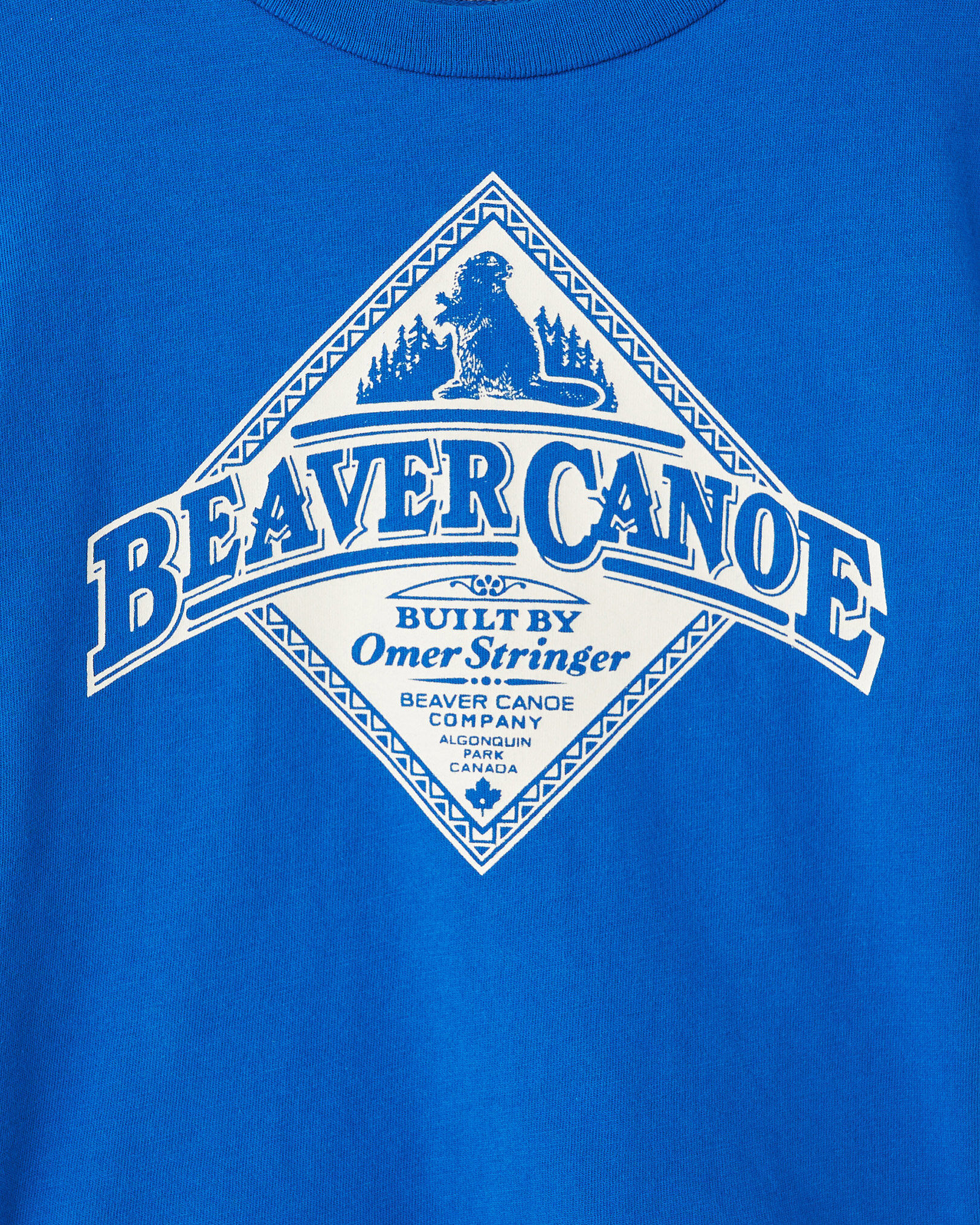T-shirt décontracté Beaver Canoe pour bébé