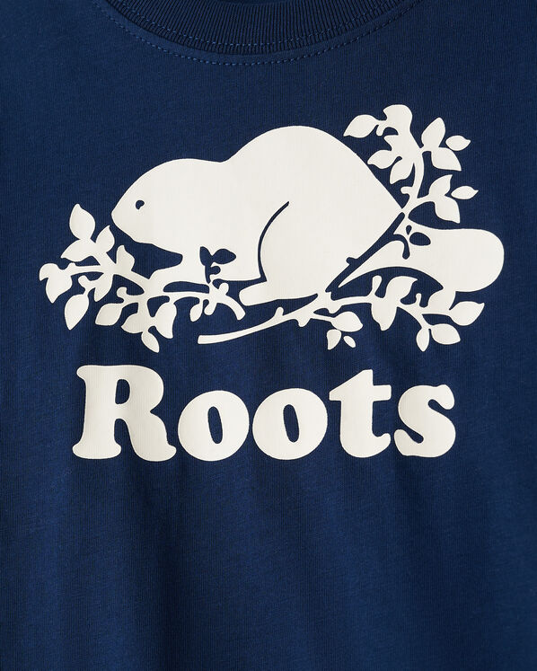 T-shirt original Cooper le castor en coton bio pour tout-petits