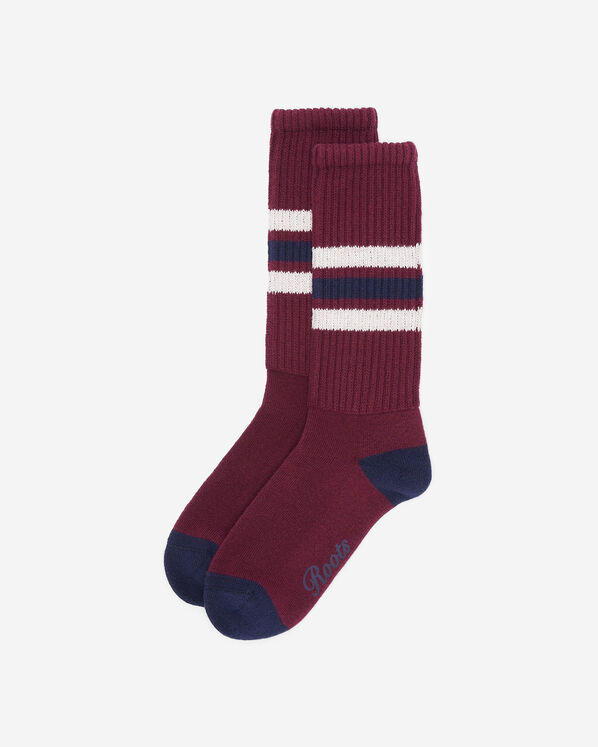 Adult Roots Signature Ribbed Sock