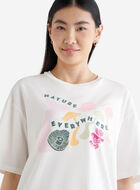T-shirt décontracté Nature Everywhere pour femme