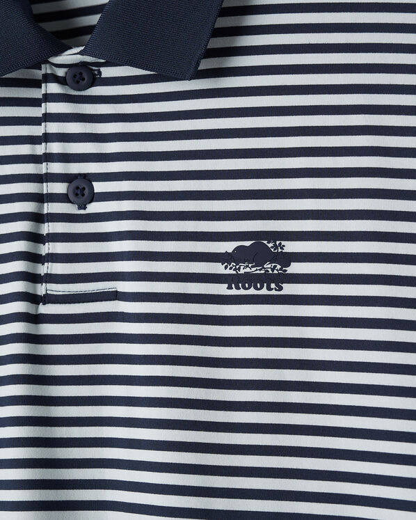 Renew Knit Striped Polo Renew Knit Striped Polo