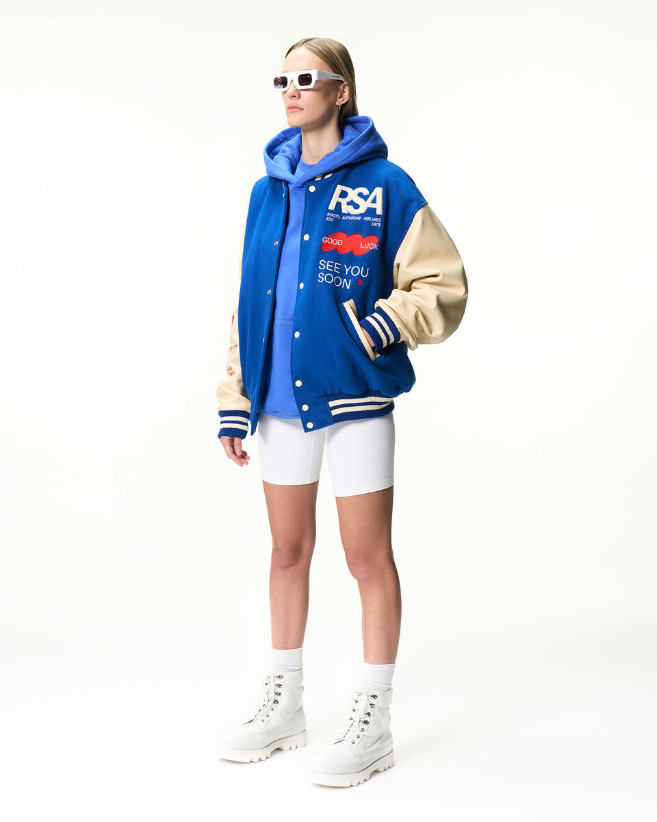 Blouson universitaire Roots X Mr. Saturday