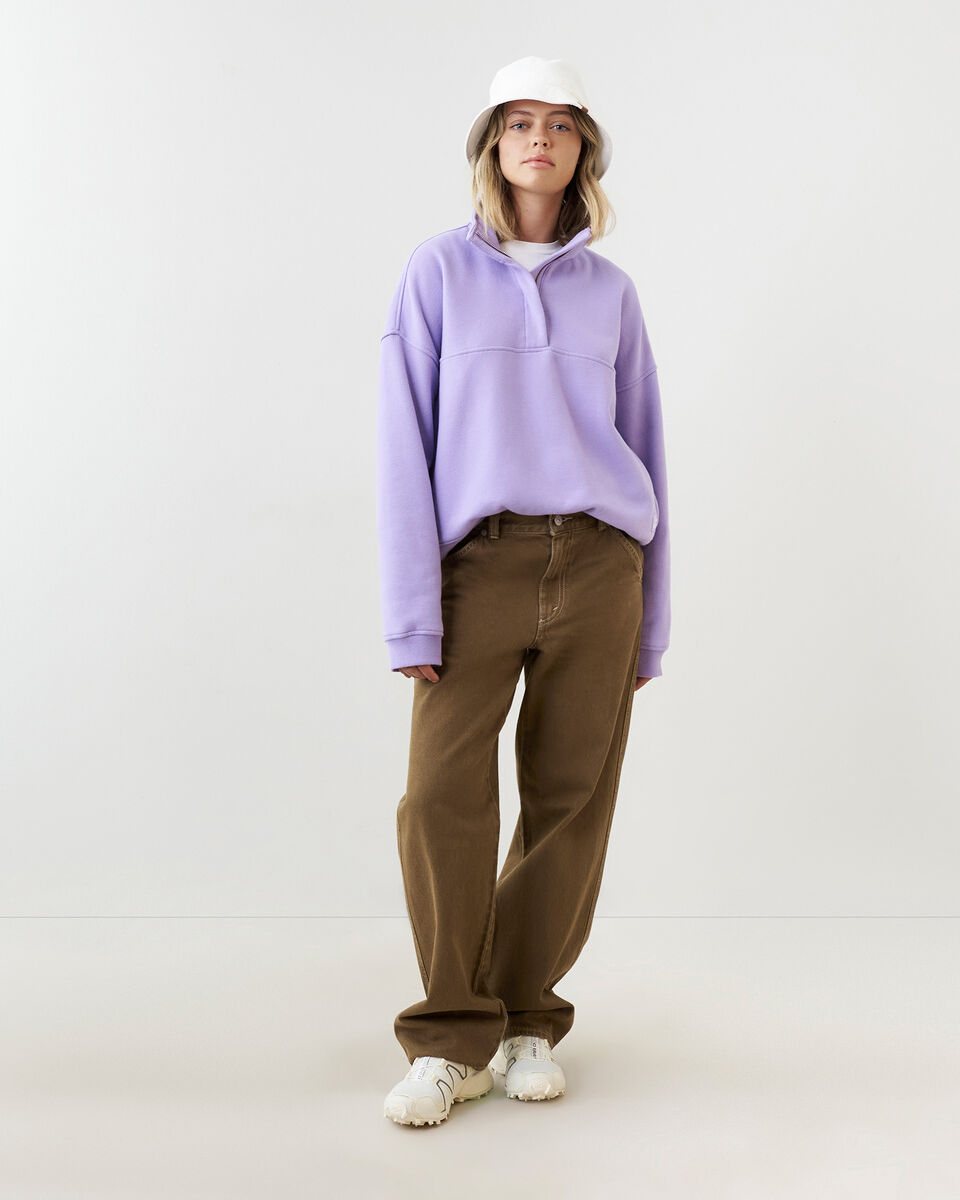 Outdoors Half Zip Mock Sweatshirt