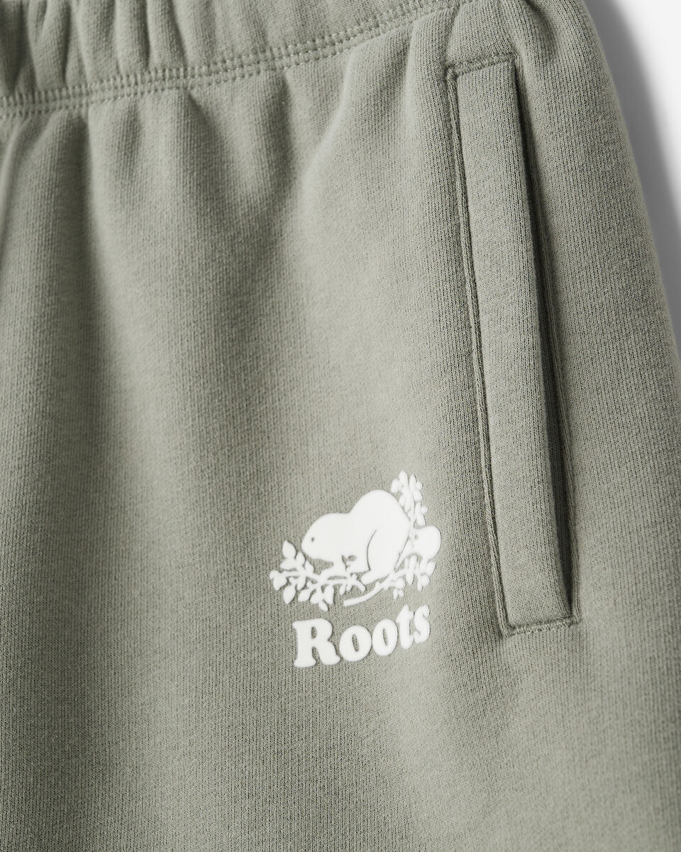 Short original en jersey bouclette de coton bio 3 po