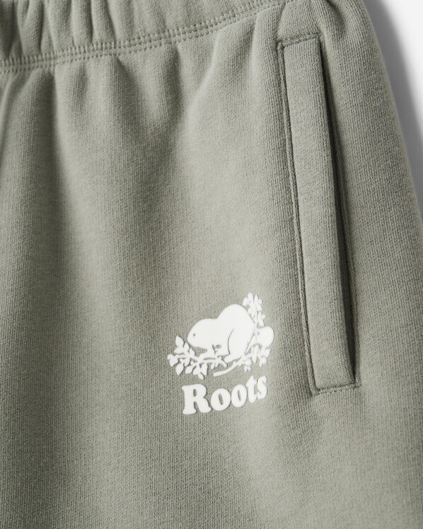 Short original en jersey bouclette de coton bio 3 po