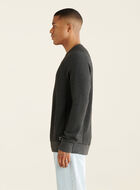Stretch Waffle Long Sleeve Crew Top