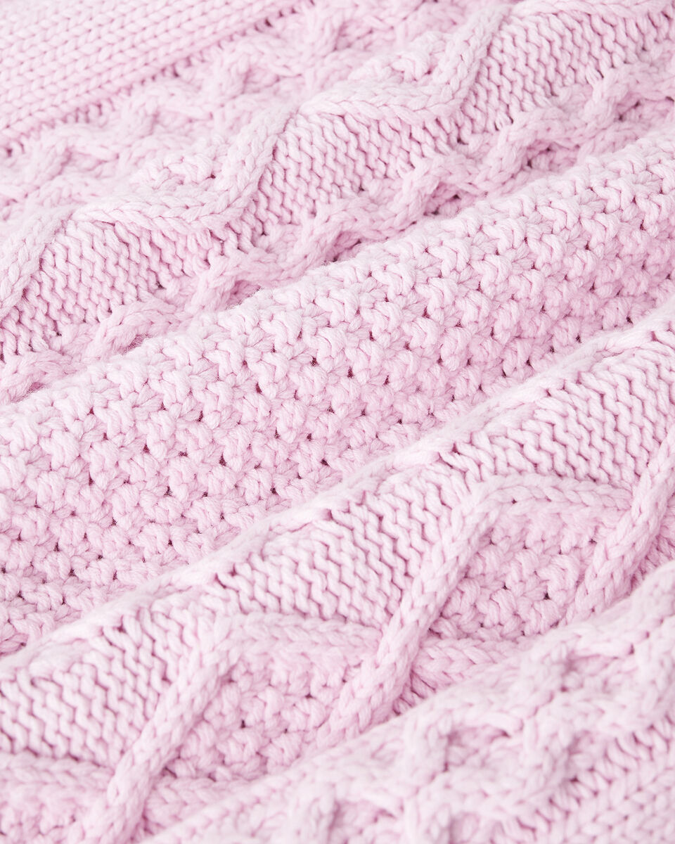 Cable Knit Crew Sweater