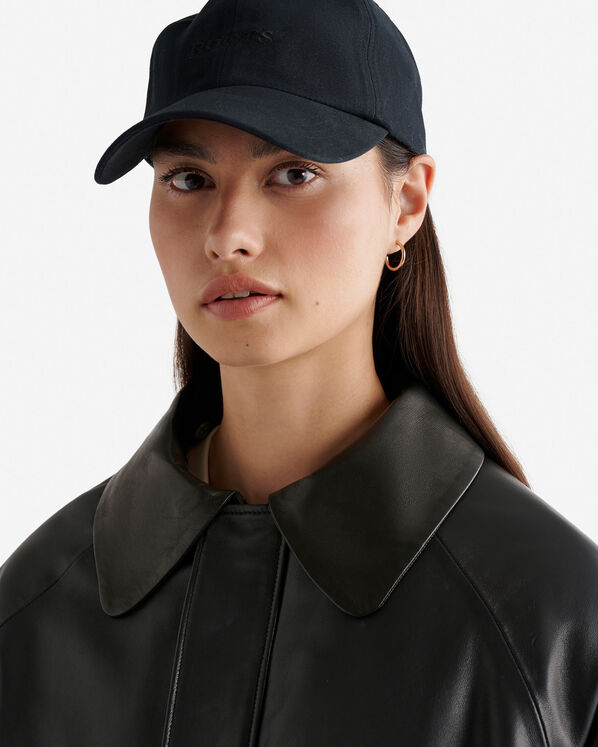 Leather Bubble Jacket