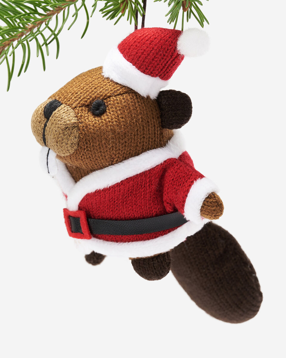 Santa Beaver Ornament  