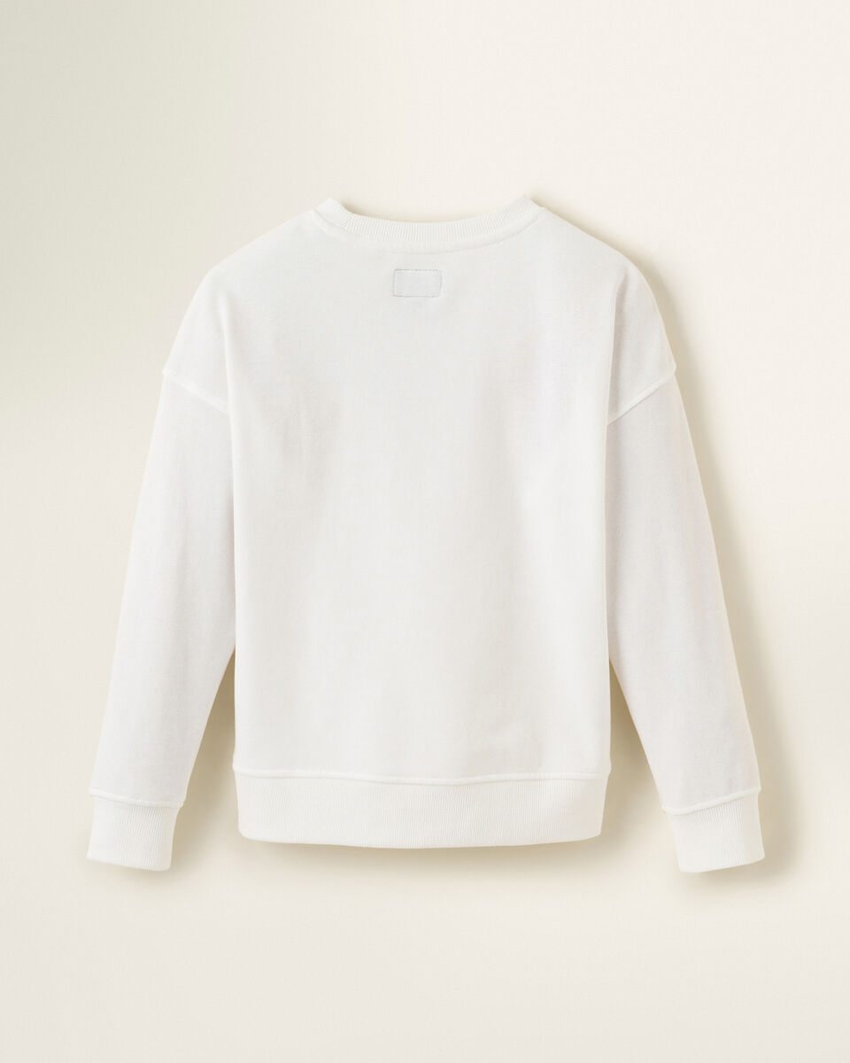 Kids Floral Crew Sweatshirt