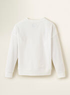 Kids Floral Crew Sweatshirt