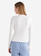 Roam Rib Fitted Long Sleeve Top