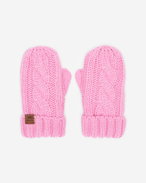 Kids Olivia Cable Mitten
