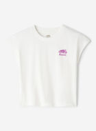 Girls Sleeveless Boxy T-Shirt