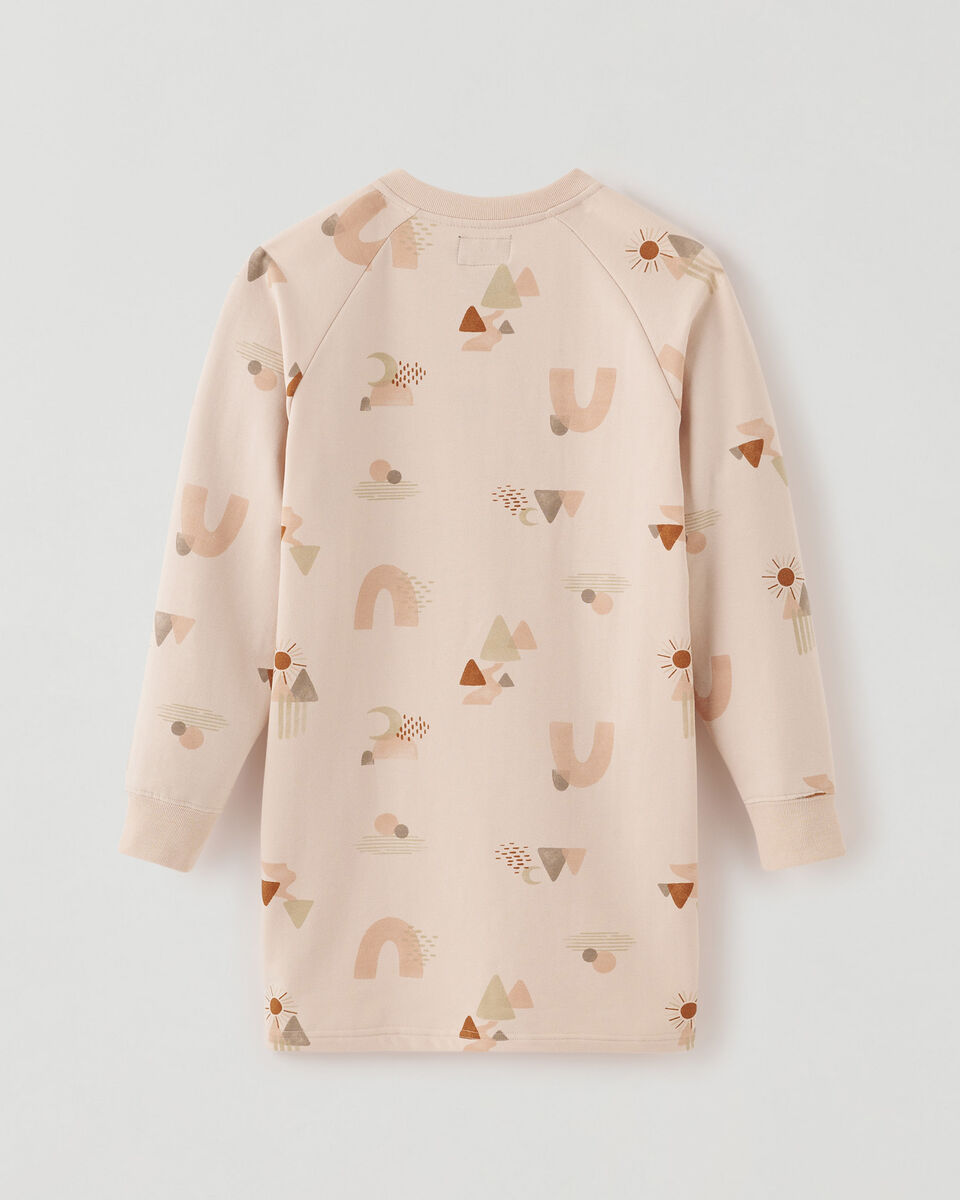 Girls Cozy Henley Dress