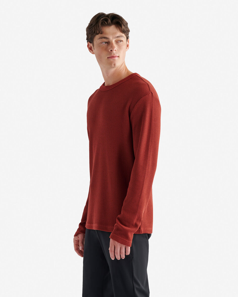 Waffle Long Sleeve Crew