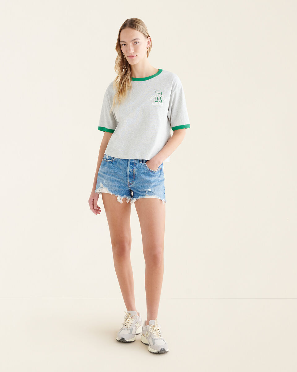 Womens Outdoor Athletics Ringer T-Shirt