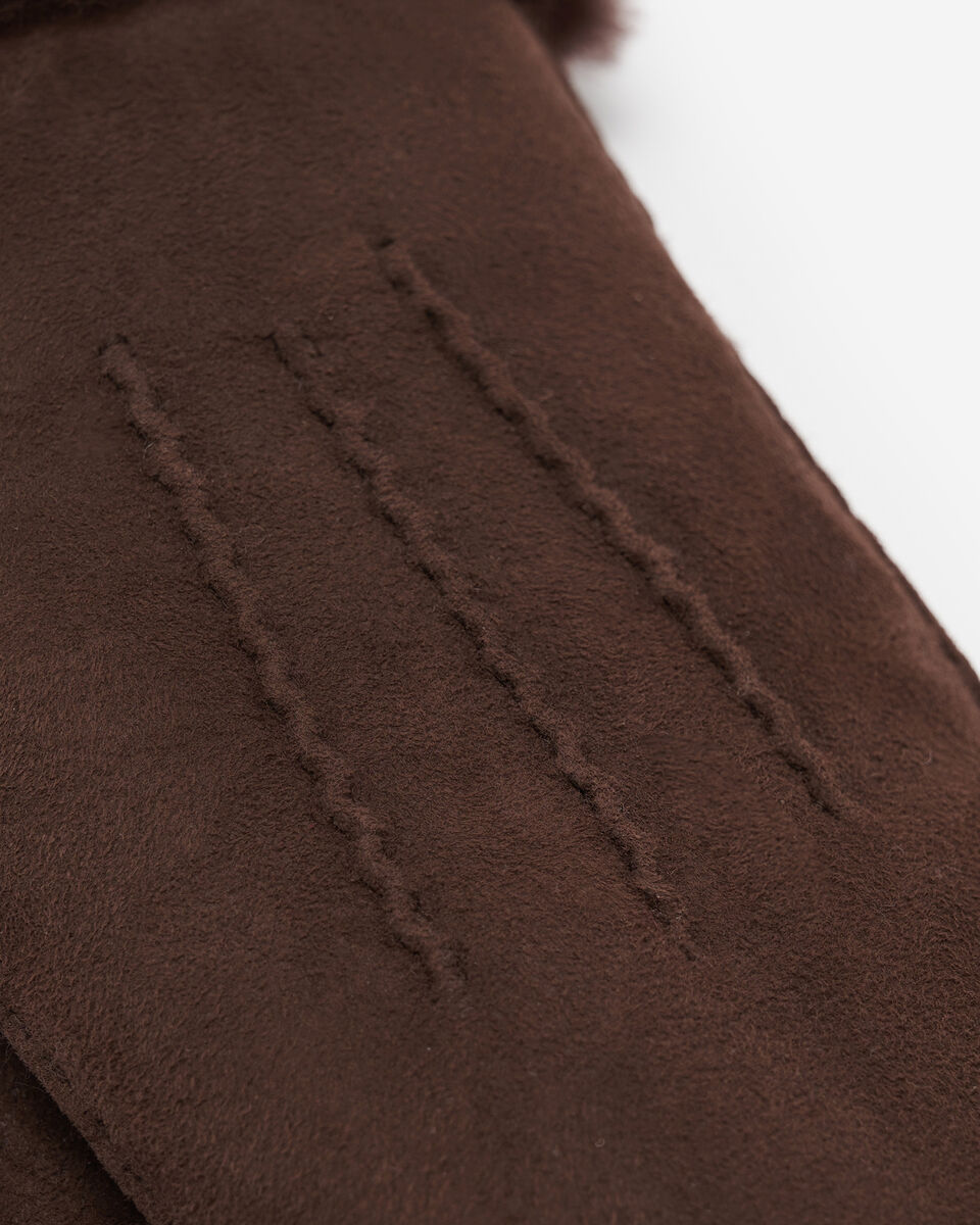 Womens Shearling Mitten