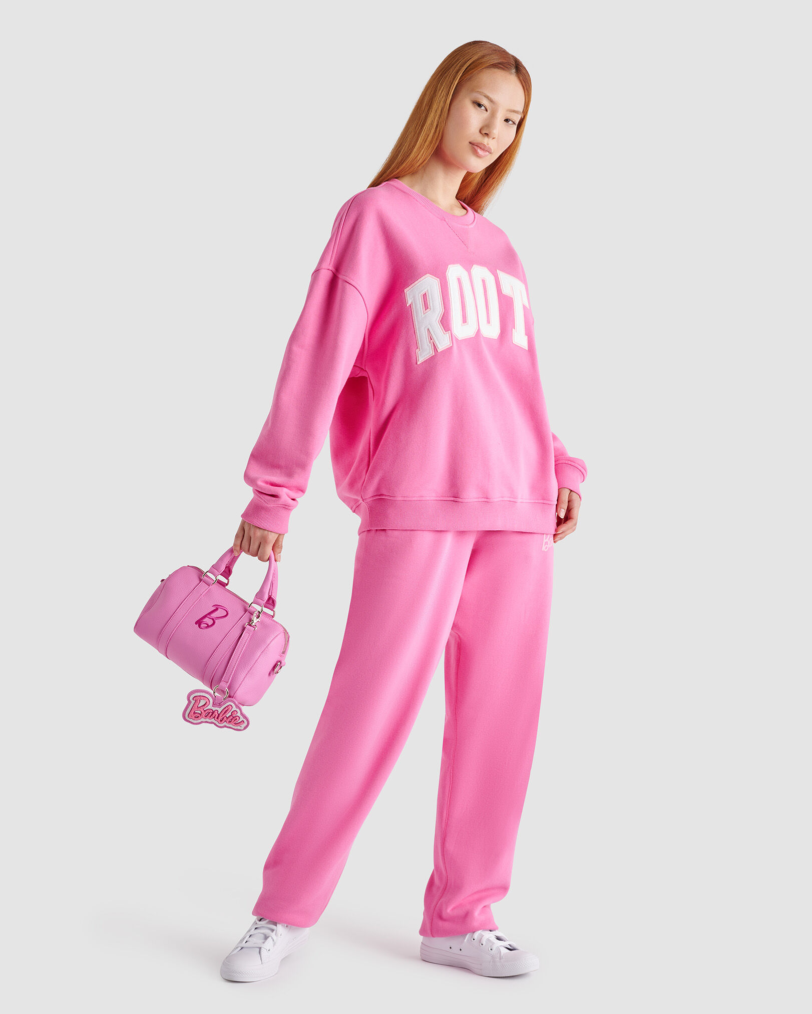 Pink roots sweater store