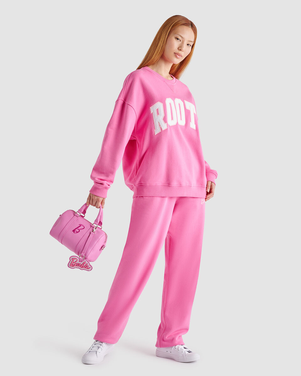 Chandail à col rond décontracté Barbie™ X Roots