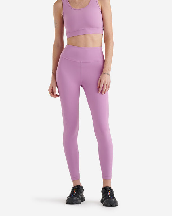 Women's Purple Leggings - Roots