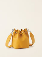 Mini sac seau en cuir Cervino