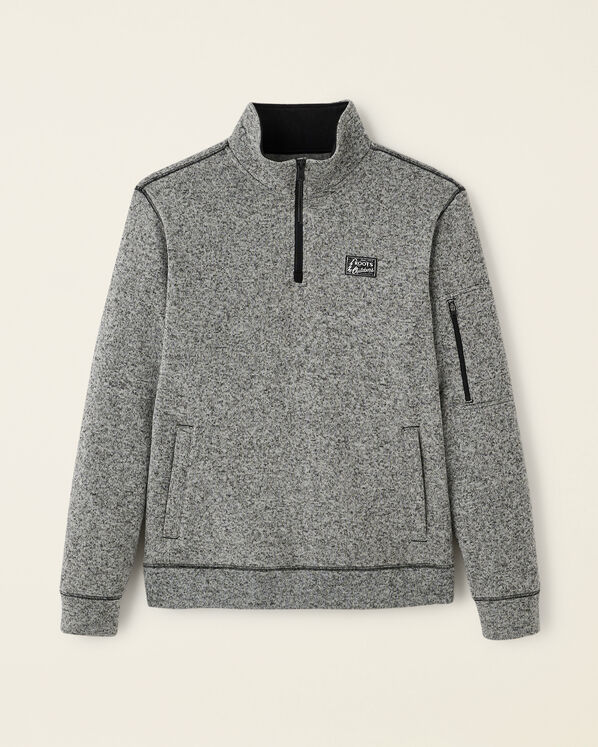 Sweater Fleece Zip Stein