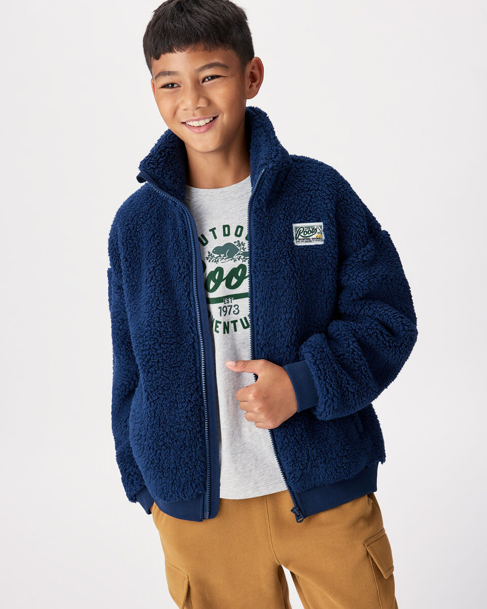 Kids Creekside Shearling Fleece Full Zip