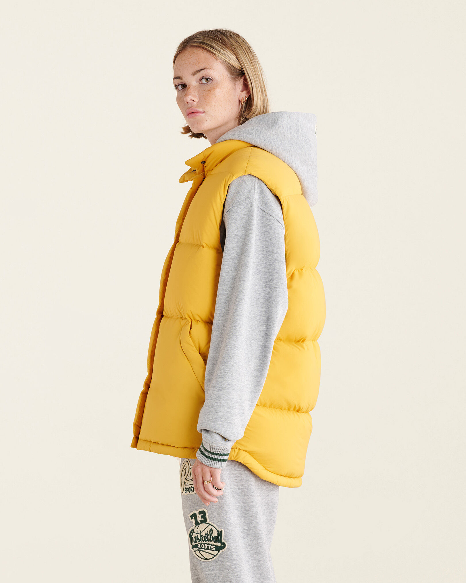 Roots Down Puffer Vest