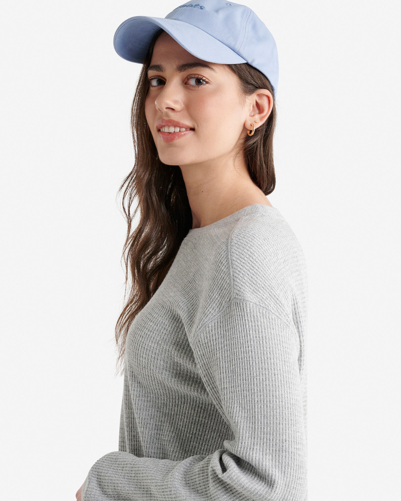 Waffle Long Sleeve Top