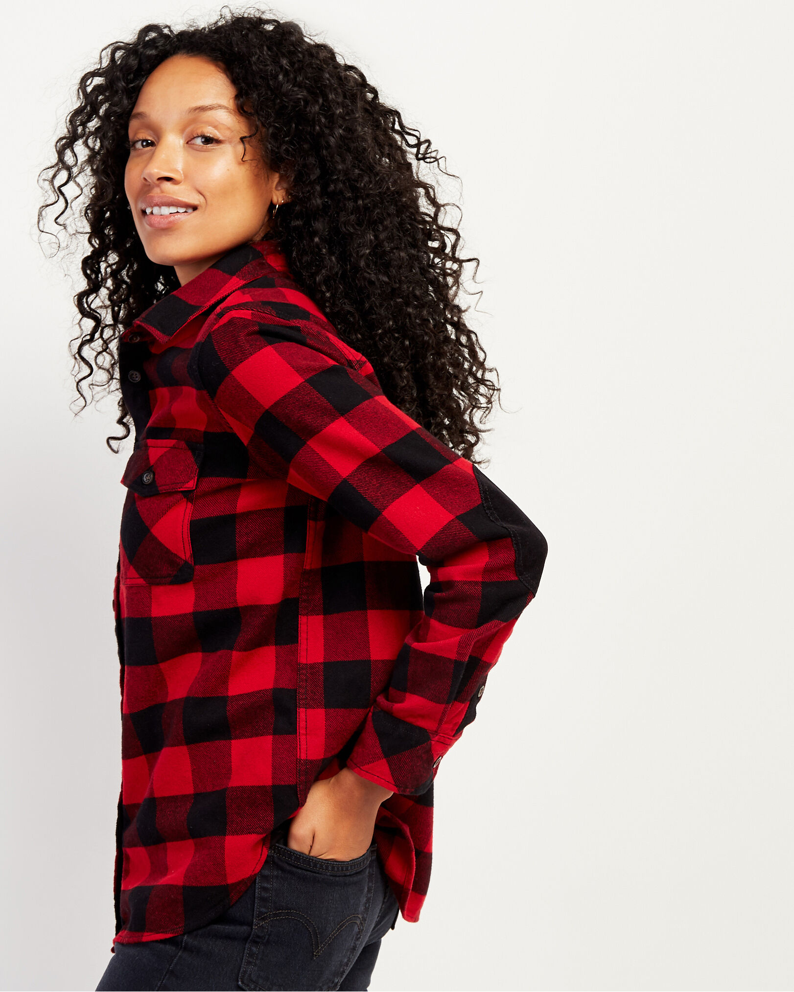 Roots plaid shirt clearance
